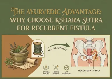Why Kshar Sutra is the Ultimate Cure for Recurrent Fistula : The Ayurvedic Advantage:
